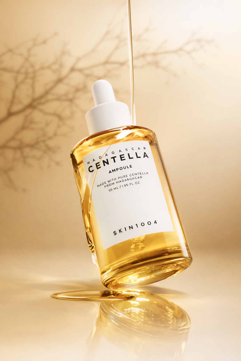 SKIN1004 Madagascar Centella Ampoule 55ml - 100% Centella Rauhoittava Seerumi