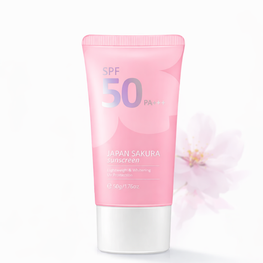 Sakura aurinkovoide SPF50 kasvoille – kevyt ja näkymätön aurinkosuoja