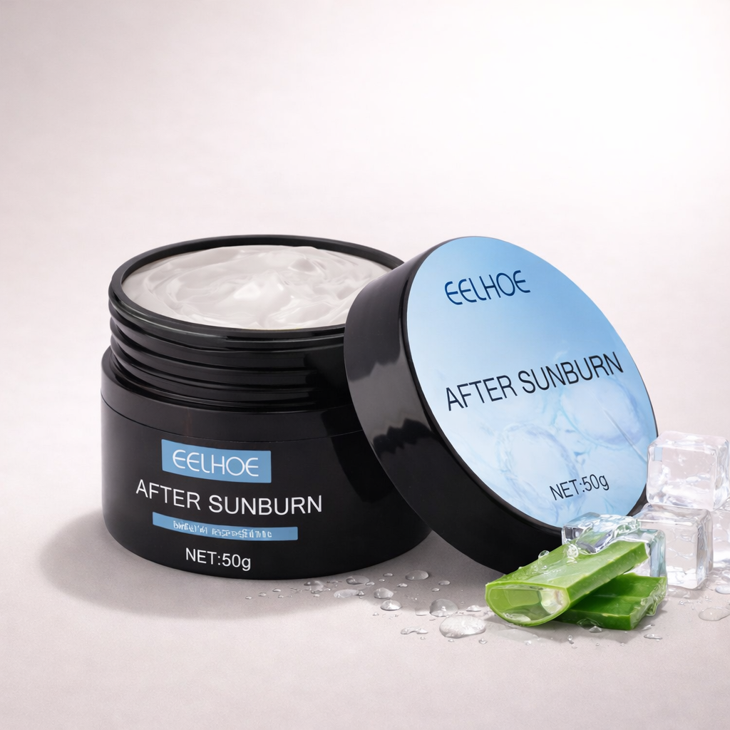 Aurinkohoitotuote 50g – Rusketusvoide, After Sun Voide tai Aloe Vera Geeli