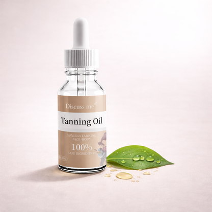 Itseruskettavat Tipat & Öljy 30ml – Luonnollinen Pronssinen Hehku Ilman Aurinkoa