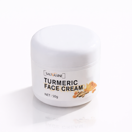 Kurkuma-Kasvovoide 50ml – Kirkastava, Kosteuttava & Huokosia Supistava