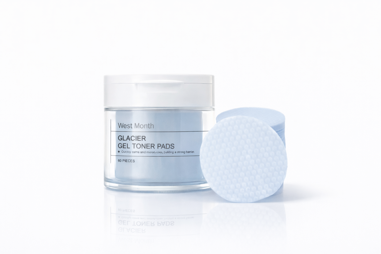 West & Month kollageen puhdistuslaput – (60 kpl)