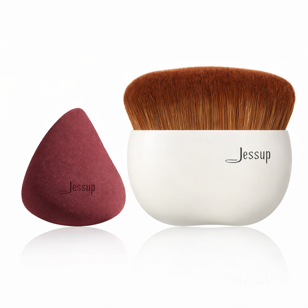 Meikkisivellin & Beautyblender  Meikkisieni Setti Jessup T882