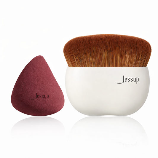 Meikkisivellin & Beautyblender  Meikkisieni Setti Jessup T882