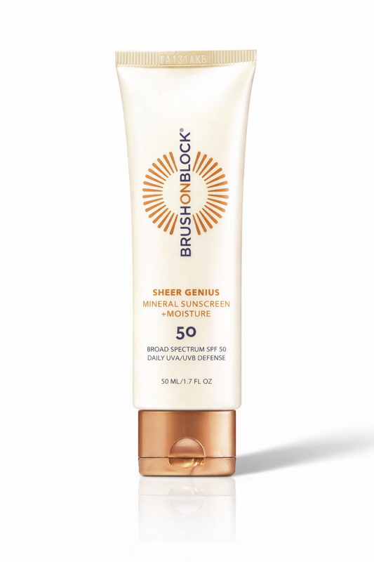 Mineraaliaurinkosuoja SPF 50 kasvoille – kosteuttava kasvovoide, sävyttämätön 50 ml