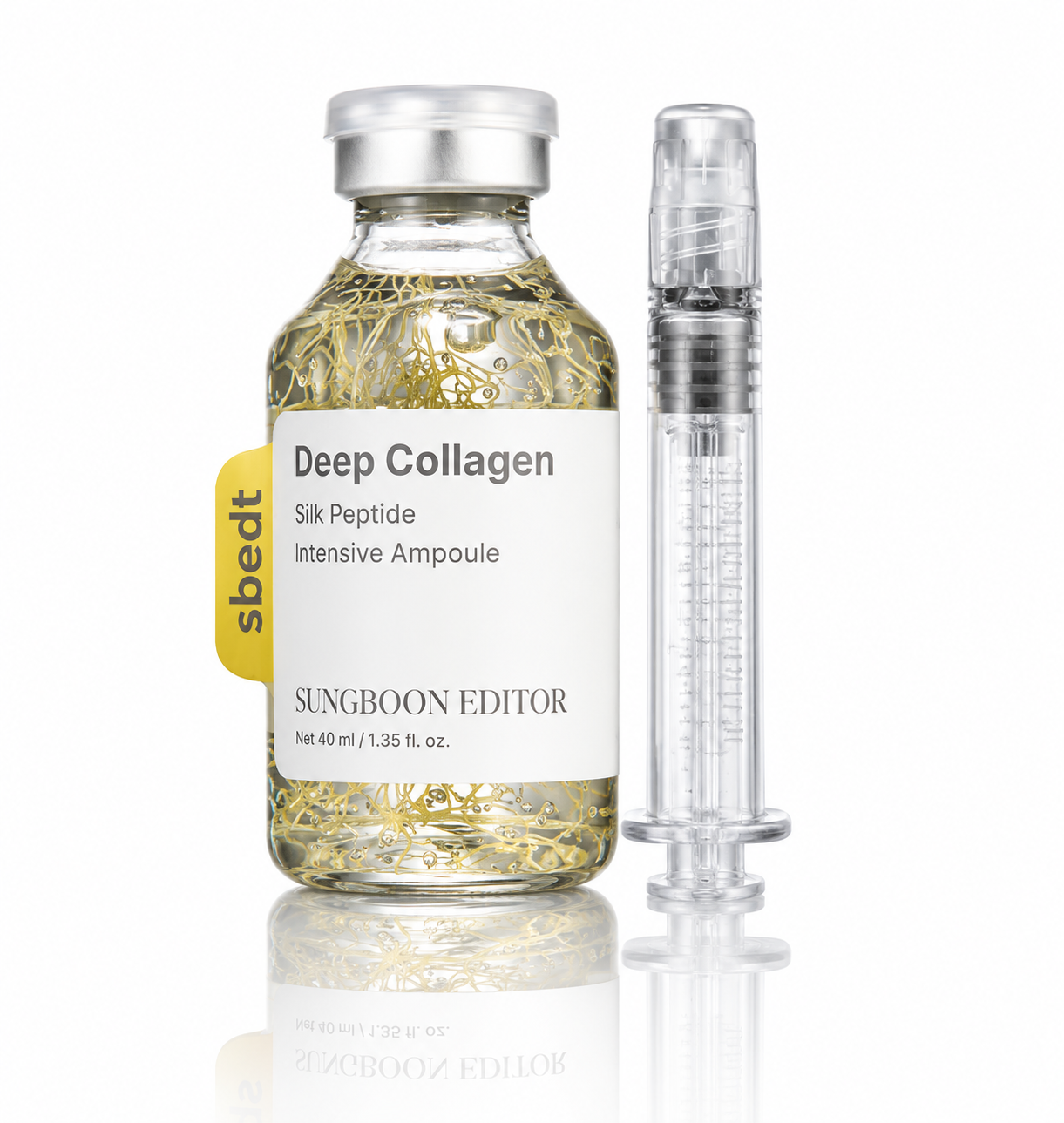 Korealainen Ihonhoitosetti – Silkkikollageeniseerumi 40 ml, Retinolipeptidivoide 50 ml Uudistava Esanssi 30 ml