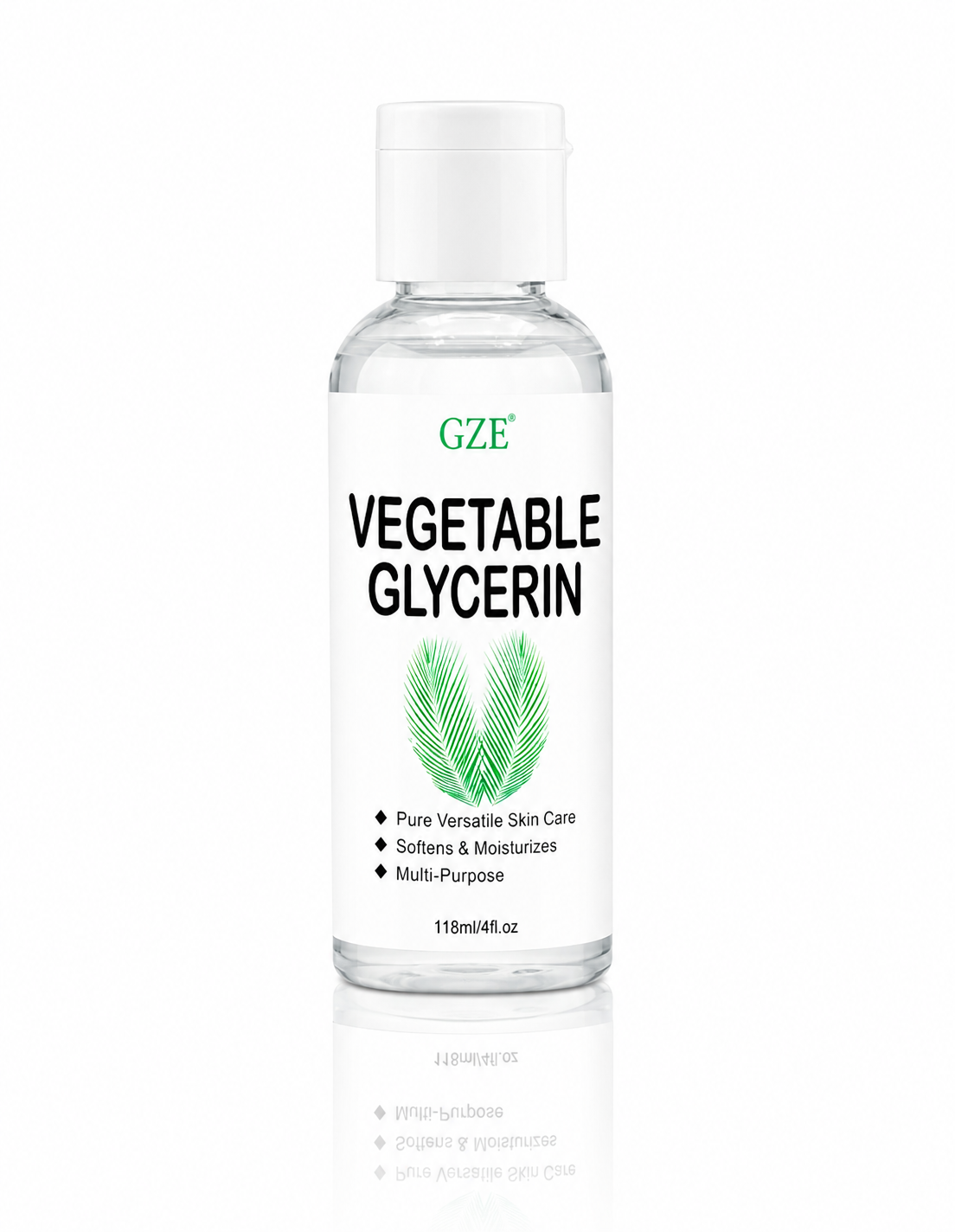 Kasviperäinen glyseriini 100 % – kosteuttava ihonhoito kasvoille ja hiuksille 118ml