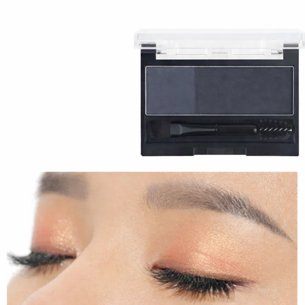 Kulmakarvajauhe Kaksivärinen – Ammattimainen Kulmakarvameikki & Eyebrow Powder Palette