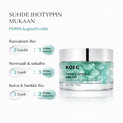 PDRN Kasvovoide 50g – Lohen DNA Kapselivoide Juonteille, Kiinteytykseen & Syväkosteutukseen