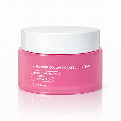 Pink Collagen PDRN Kasvovoide Niasinamidilla – Korealainen Kevyt Kosteusvoide Epätasaiselle Ihonsävylle