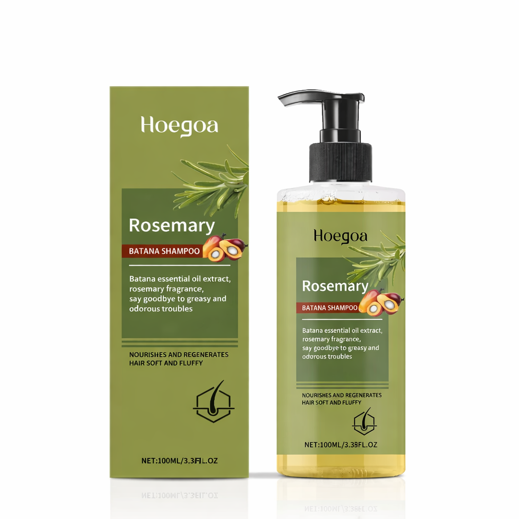 Rosmariinishampoo Hiustenkasvuun Rosemary 100 ml – Vahvistava ja Hilsettä Ehkäisevä Hiusshampoo