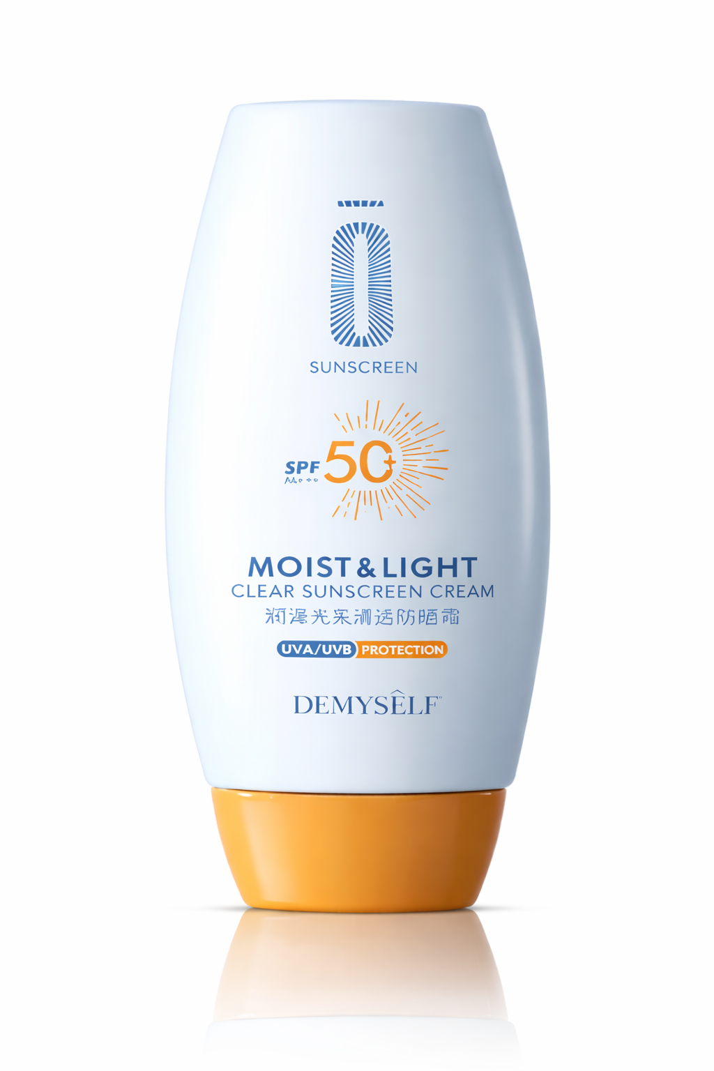 Aurinkosuojavoide SPF50+ 30 ml – Kosteuttava ja Rasvatonta Kasvojen Aurinkosuoja