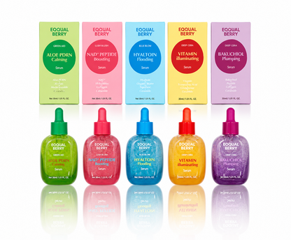 EQQUALBERRY PDRN+Peptide Boosting Seerumi 30ml – 5 Versiota | Herkkä & Nuorentava Ihohoito