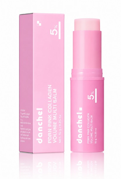 Danchel PDRN Pink Collagen Volume Multi Balm 10g – Kosteuttava Kollageenitikku Kasvoille