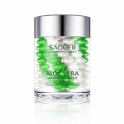 Silmänympärysvoide SADOER Aloe Vera – Tummat Silmänaluset, Turvotus & Ryppyjen Hoito | Kiinteyttävä Silmävoide