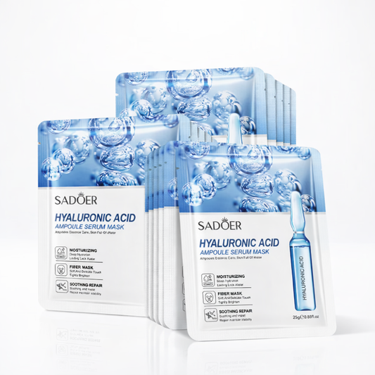 Hyaluronihappo-kasvonaamiot – korealainen kasvonaamio (10 kpl)