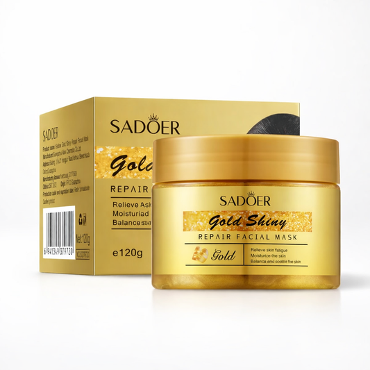 24K kulta yönaamio kasvoille – kosteuttava sleeping mask, silottaa juonteita