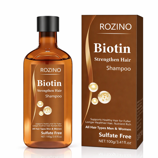 Biotiini Hiustenkasvushampoo 100 ml – Ehkäisee Hiustenlähtöä, Hilsettä ja Paksuntaa Hiuksia