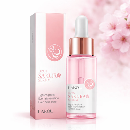 Japanilainen kirsikankukka kasvoseerumi 17ml / 30ml – kirkastava ja kosteuttava