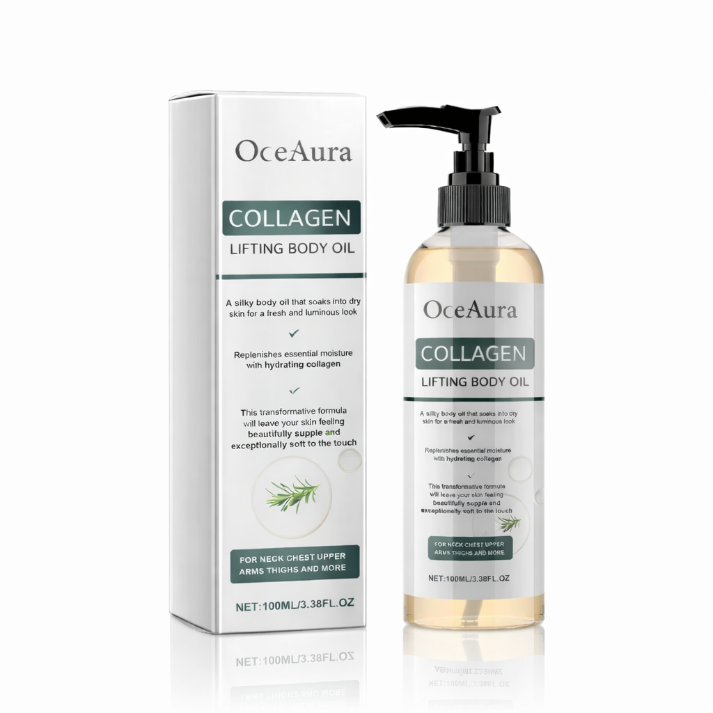 Kollageeni Vartaloseerumi OCEAURA 100ml – Kiinteyttävä, Kosteuttava & Vartalo öljy