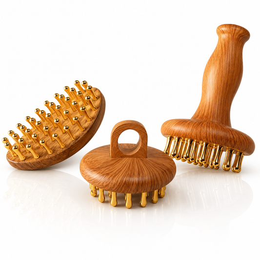 Meridiaanihierontaharja – Gua Sha, Kasvojen Hieronta, Kokovartalo Hieronta & Päänahka Hieronta