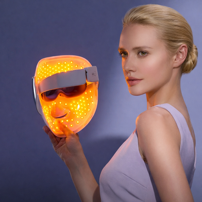 FLOSSOM LED-valomaski – kasvojen värivaloterapia-laite kotiin