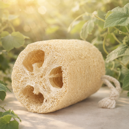 Luffa Pesusieni – Luonnollinen Loofah Kuorintasieni Vartalolle (1 kpl tai 3 kpl)