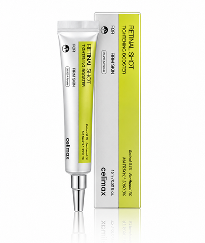 Celimax Retinol Shot – Silmänympärysvoide & Kiinteyttävä Seerumi | Retinol 0,1% + 9 Peptidi