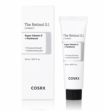 Retinoli 0.1 Yövoide COSRX 20ml - Anti-Age & Kiinteättävä Korealainen Kasvovoide