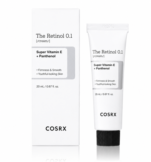 Retinoli 0.1 Yövoide COSRX 20ml - Anti-Age & Kiinteättävä Korealainen Kasvovoide