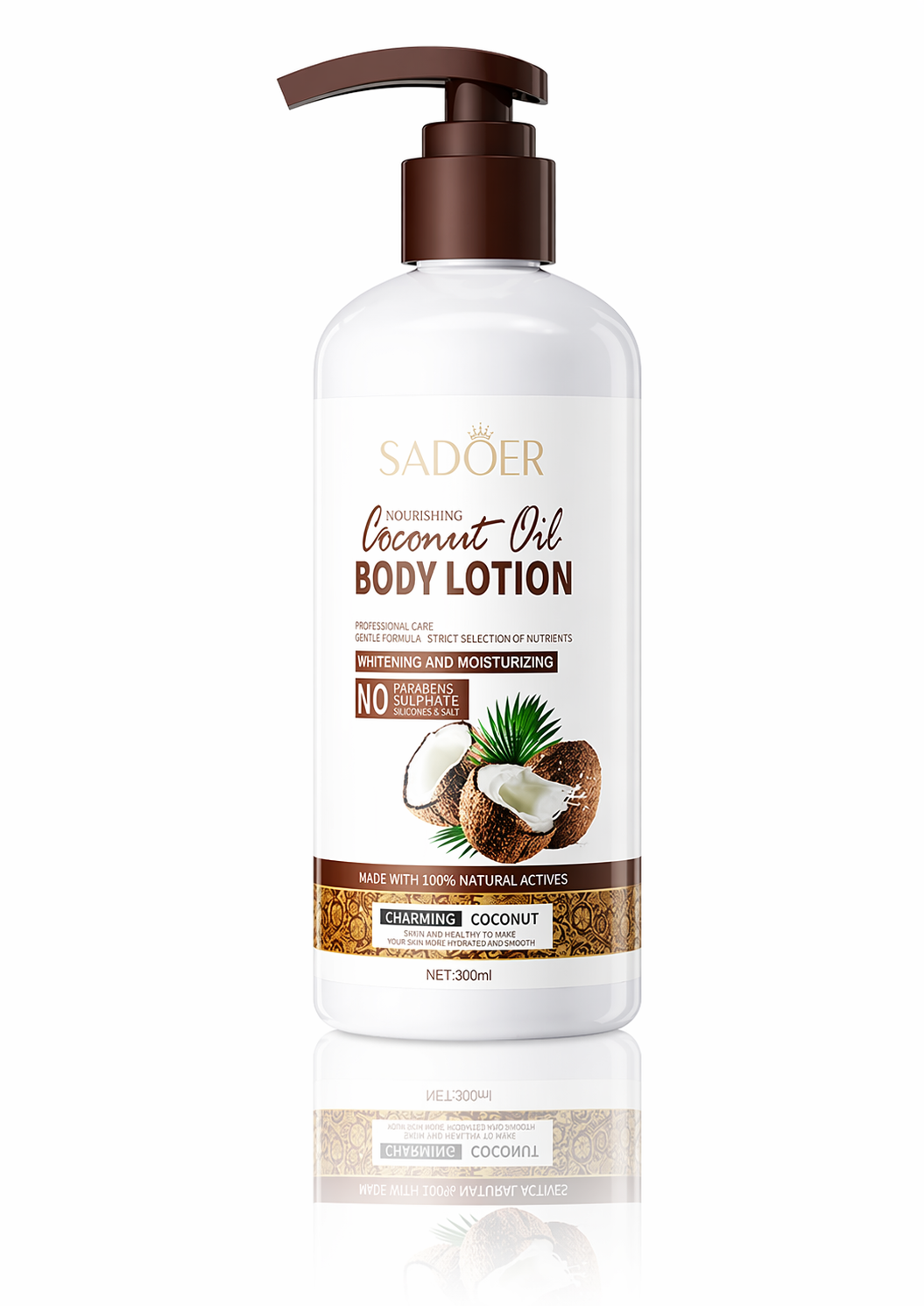Kookosöljy Vartalovoide 300 ml – Kosteuttava ja Ravitseva Ihovoide