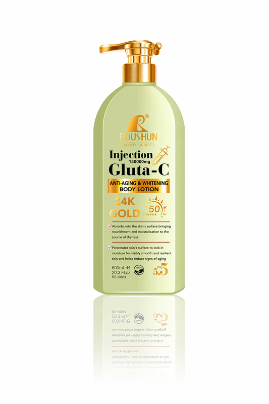 Vartalovoide ja Aurinkosuoja GLUTA-C 2-in-1 600 ml – Kosteuttava Kasvot/Vartalovoide