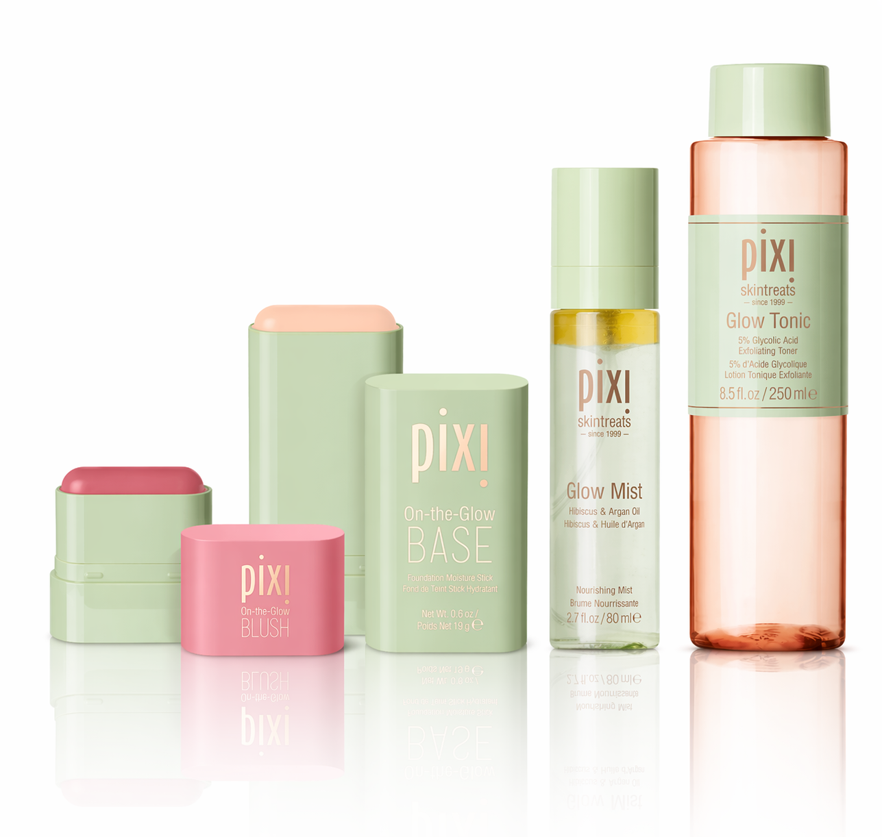 Ihonhoitosetti Ultimate Glow– Glow Tonic, Base & Blush ja Glow Mist