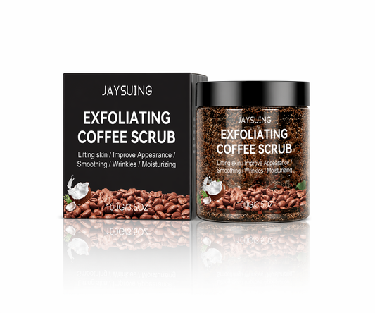 Kahvi Vartalo/Kasvokuorinta Peeling Geeli 100 g – Syväkuorinta Kuolleille Ihosoluille