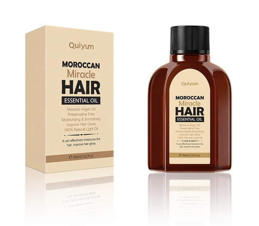 Argan Kurkuma Hiusöljy – Ravitseva & Korjaava Hiusöljy Kuiville Hiuksille 100ml