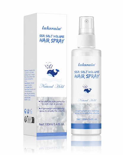 Merisuola Volyymisuihke – Beach Wave & Tekstuuria Lisäävä Hius styling Suihke Kaikille Hiustyypeille 100ml
