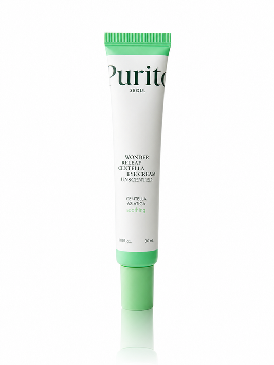 Purito Wonder Releaf Centella Silmänympärysvoide 30 ml – Hajusteeton Silmänhoitovoide Herkälle Iholle