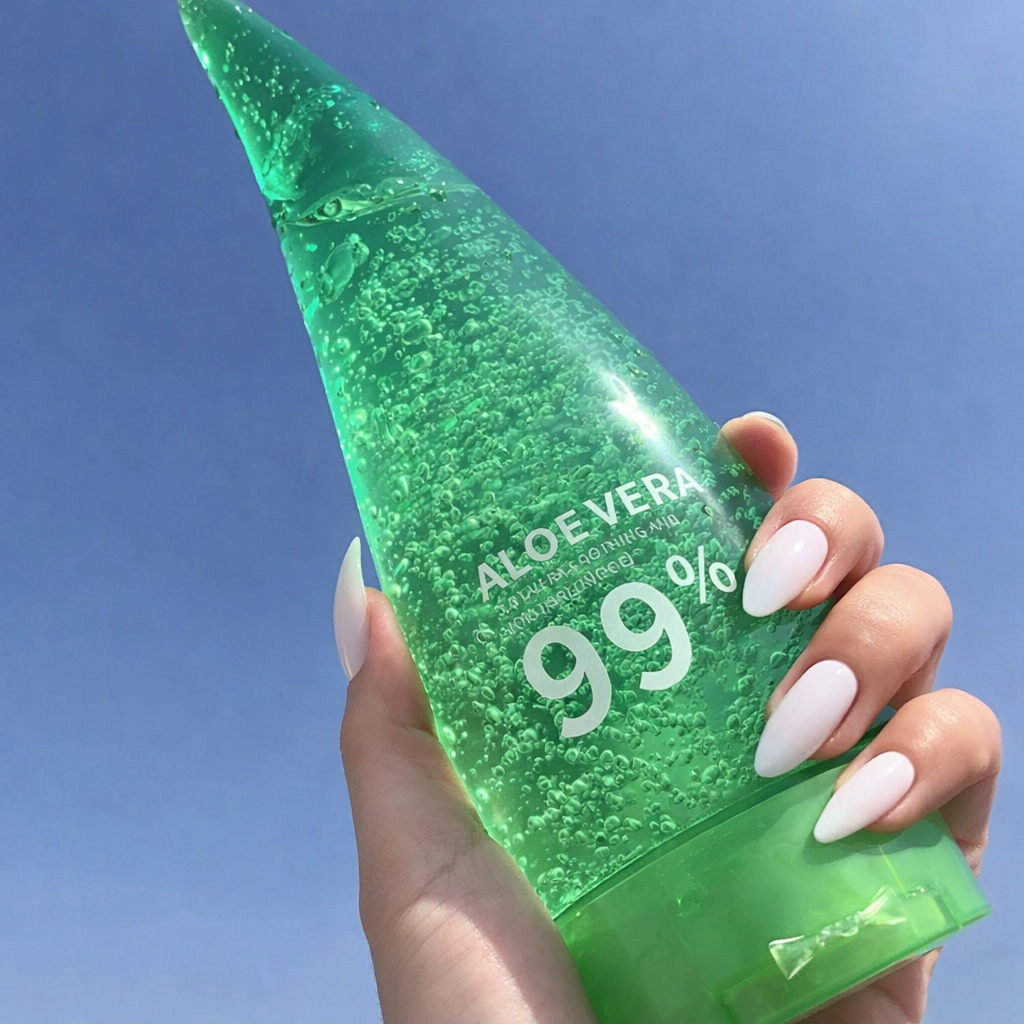 Aloe Vera Geeli 260g – Kosteuttava & Rauhoittava Kasvo- ja Vartalogeeli