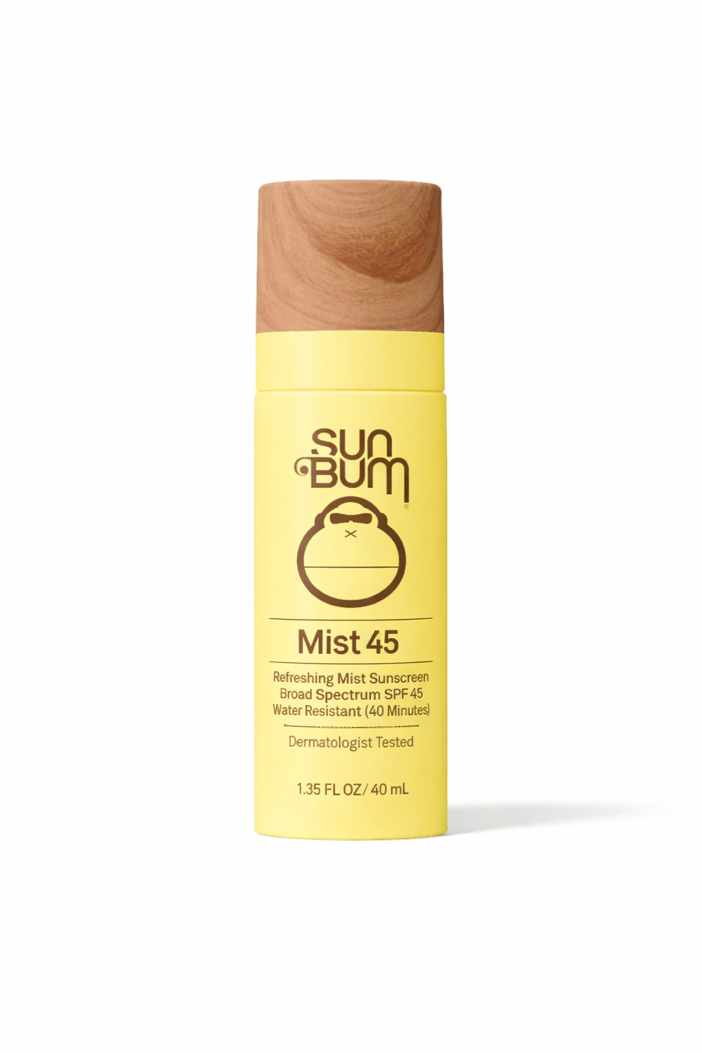 Aurinkosuojasuihke Kasvoille SPF 45 - Kevyt Kasvomist (100ml tai 40ml matkakoko)