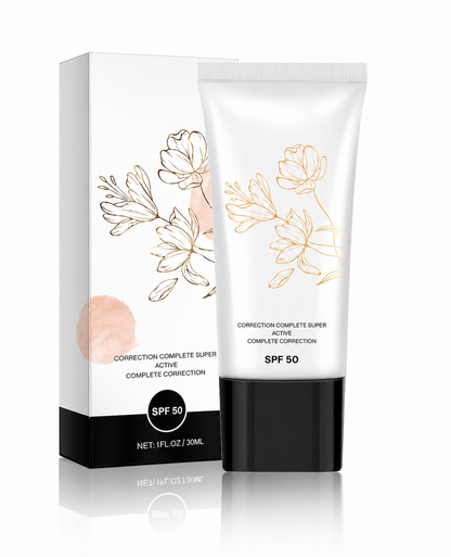 Korealainen CC-voide SPF 50 – Aurinkosuoja Peitevoide täysi peitto 30 ml