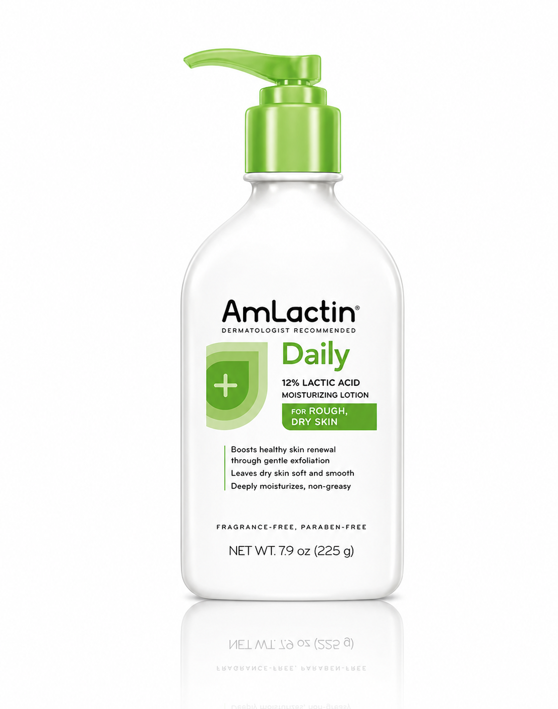 AmLactin Vartalovoide 225ml – Maitohappo Kosteuttava Ihovoide Kuivalle & Karhealle Iholle