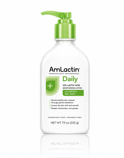 AmLactin Vartalovoide 225ml – Maitohappo Kosteuttava Ihovoide Kuivalle & Karhealle Iholle