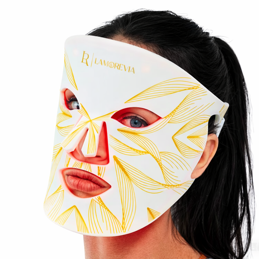 LED Kasvomaski 4-värinen Valohoito 180 LED - Punainen, Sininen, Keltainen & Infrapuna