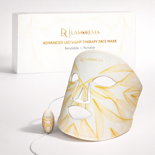 LED Kasvomaski 4-värinen Valohoito 180 LED - Punainen, Sininen, Keltainen & Infrapuna