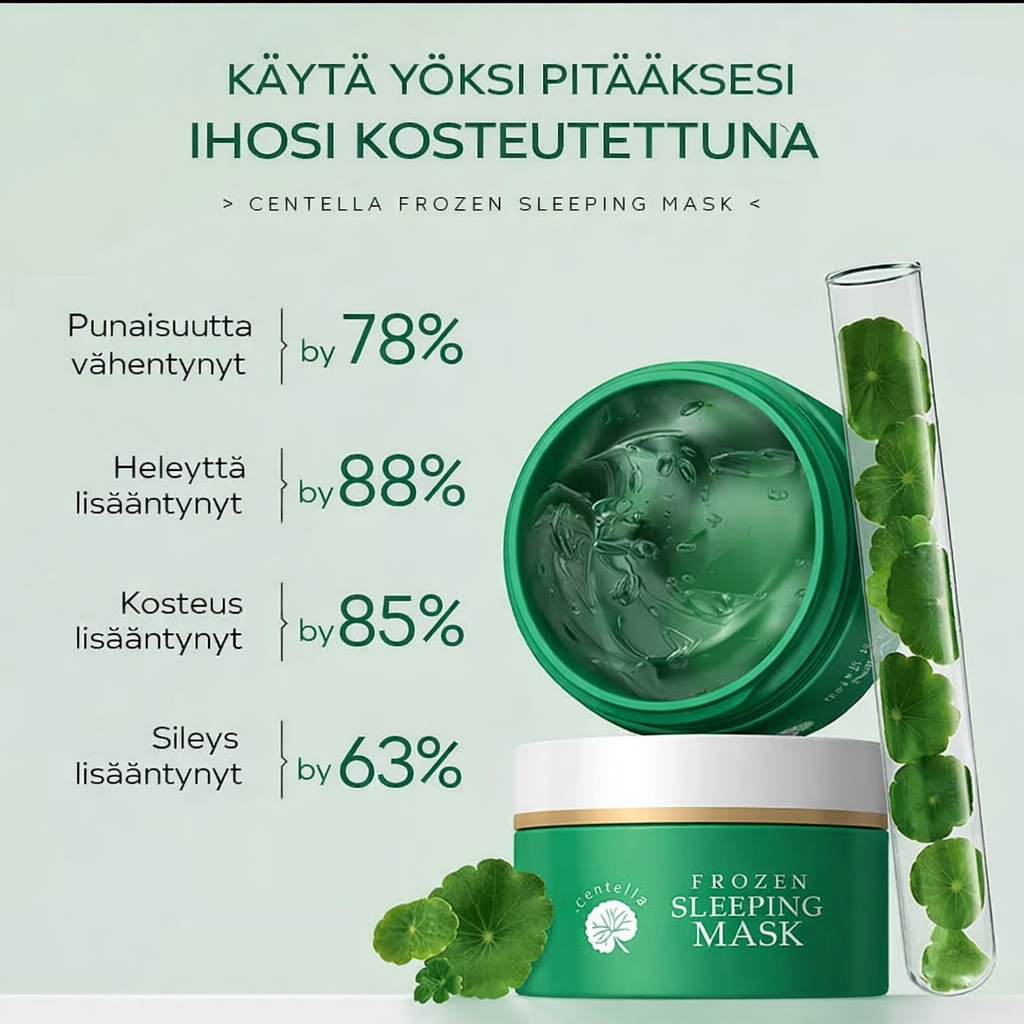 Rauhoittava & Kosteuttava yönaamio- LAIKOU Centella Yönaamio 100g