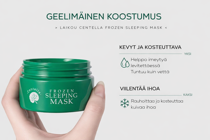 Rauhoittava & Kosteuttava yönaamio- LAIKOU Centella Yönaamio 100g