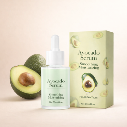 Avokado & Vesimeloni Kasvoseerumi 30ml – Kosteuttava ja Kirkastava Essence Kasvoille