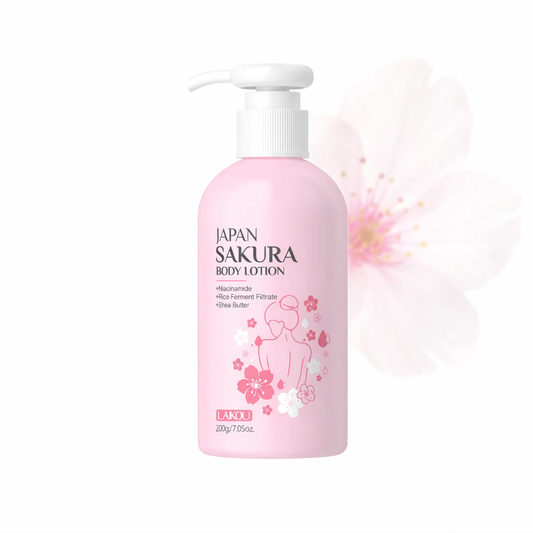 Vartalovoide  kaikille ihotyypeille– Kosteuttava & Korjaava Vartalohoito SADOER Sakura 200g