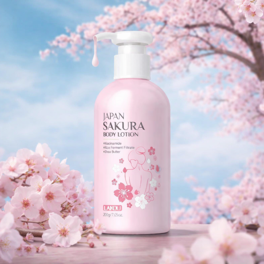 Vartalovoide  kaikille ihotyypeille– Kosteuttava & Korjaava Vartalohoito SADOER Sakura 200g