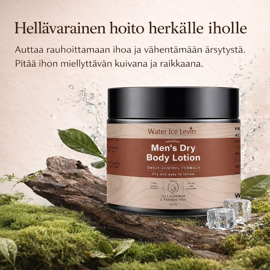 Miesten Kosteusvoide Hyaluronihapolla – Kasvovoide Kuivalle Iholle 60 g